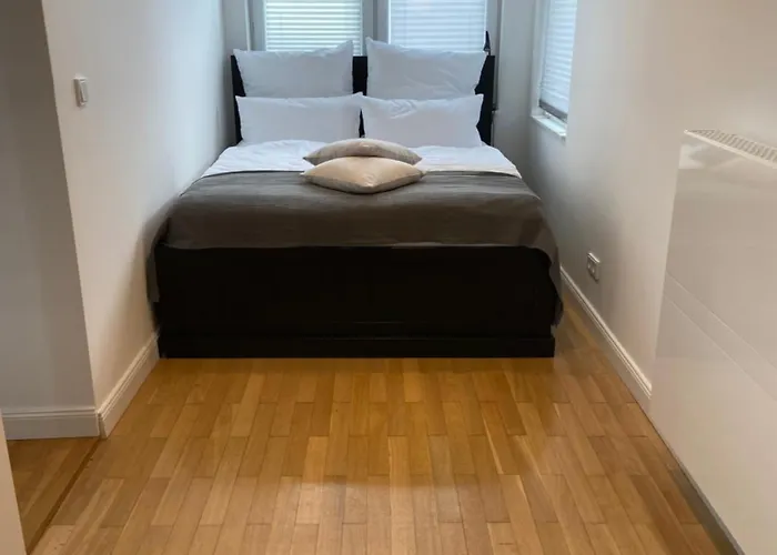 Moderner Rueckzugsort In Messe Naehe